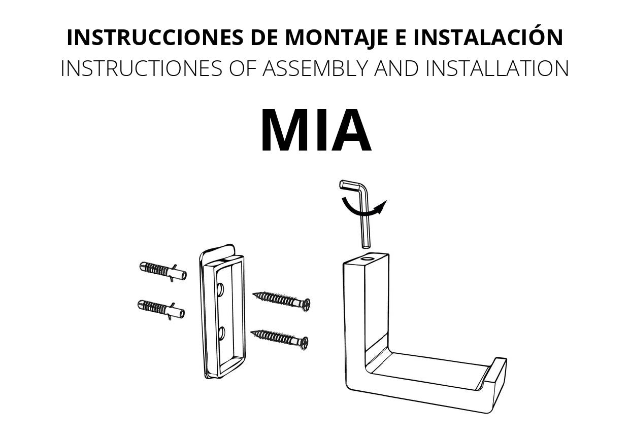 Portarrollos Cromado de Zamak y Latón, Negro